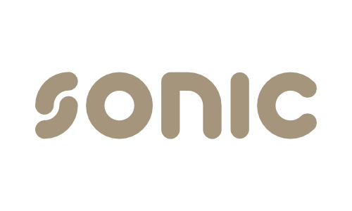 Logo SONIC zwart